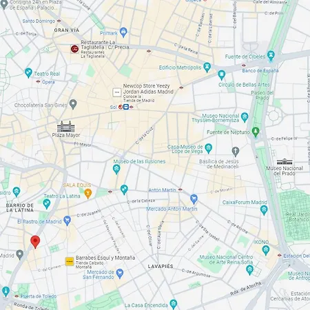 Amazing Bajo para 5pax en La Latina-Centro de Madrid E2-2